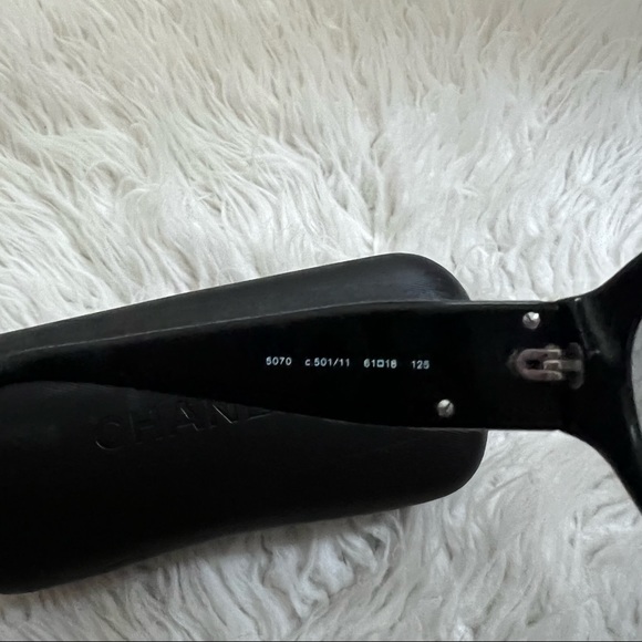 Chanel 5070 Black Sunglasses - Picture 8 of 11